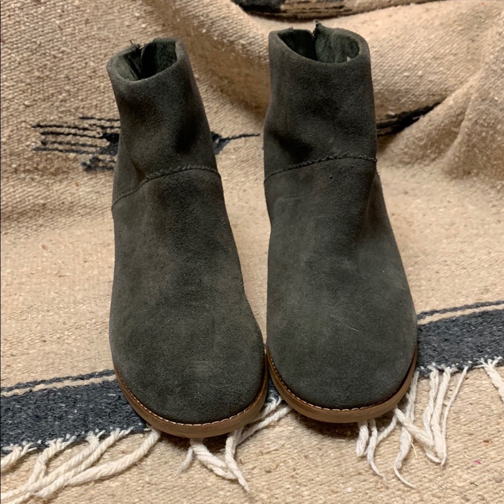 Brand New Toms Size 8.5 Leila Women's Suede Ankle Boots - Picture 12 of 16